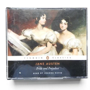 Pride & Prejudice  Jane Austen  audio book on 6 CDs abridged read  Joanna David - Picture 1 of 2