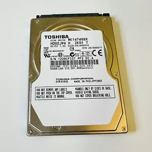TOSHIBA MK1676GSX 160GB 5400RPM 8MB Cache 2.5" SATA Internal Hard Drive - Picture 1 of 2