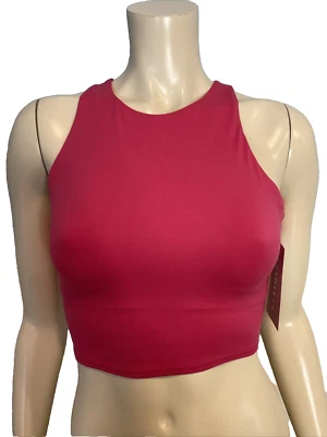 Athleta Women's Conscious Crop Bra XS Pink NWT - Image 1 of 4
