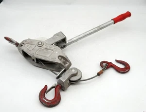 🦺Little Mule Modell 310R 1,5 Tonnen Kabelabzieher mit Schnappblock & Haken - Bild 1 von 8