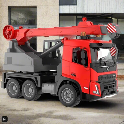 Camion gru manuale 1:20 Volvo luci e suoni - Immagine 1 di 4