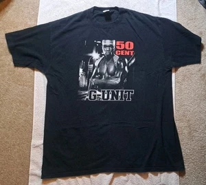 Vintage 2000s Anvil 50 Cent G-Unit Rap Shirt Adult 2XL - Bild 1 von 7