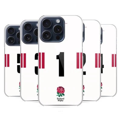 ENGLAND RUGBY UNION 2022/23 PLAYERS HOME KIT BACK CASE FOR APPLE iPHONE PHONES - Image 1 of 4