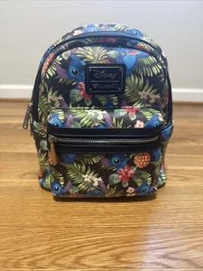 Disney Parks Loungefly Original Stitch Pineapple Print Rucksack Retired *LESEN* - Bild 1 von 11