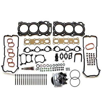 Conjunto de junta de cabeça parafusos de cabeça bomba de água para Nissan Pathfinder 4.0L 2005-2009 - Imagem 1 de 4