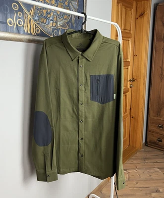 Pearl Izumi Canyon Alpha MTB Green Insulated Jersey Overshirt Size XL - Image 1 of 4