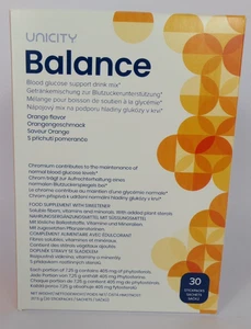 UNICITY BALANCE GLYKÄMIE UNTERSTÜTZUNG ORANGE GESCHMACK 30 BEUTEL 02/2027 - Bild 1 von 2