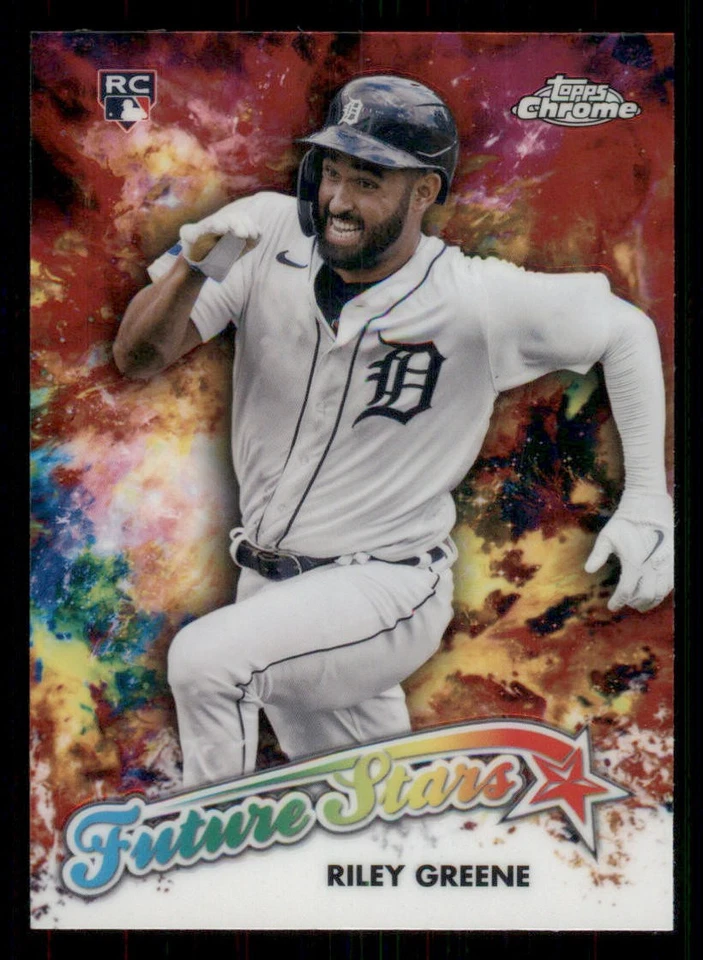 2023 Topps Chrome Future Stars #FS19 Riley Greene - Image 1 of 2