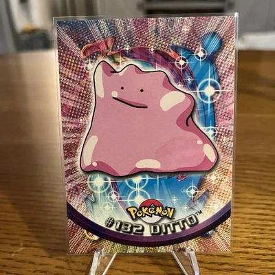 2000 Topps Pokemon Series 3 #132 Ditto TV Animation Blue Label Non Holo - Image 1 of 3