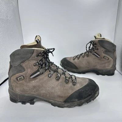 REI-Hiking Mountaineering Boots Gore-tex Brown Leather Vibram Men 12 US 11 UK - Image 1 of 4