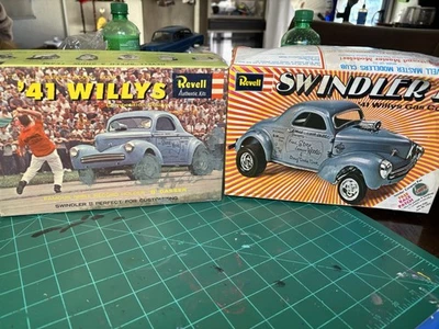 KIT MODELO REVELL 1941 WILLYS CUPÉ GASOLINA SWINGDLER II ESCALA 1:25 H-1283 Foto 1 de 4