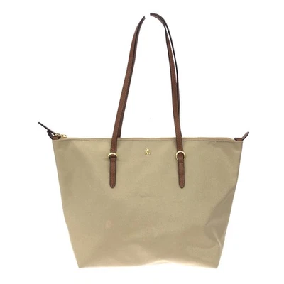 Lauren Ralph сумка с короткими ручками нейлона бежевый женщины - Изображение 1 из 4