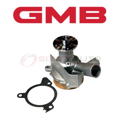 GMB Water Pump for 1986-1987 BMW 325es 2.7L L6 - Engine Cooling Sending td Foto 1 de 4
