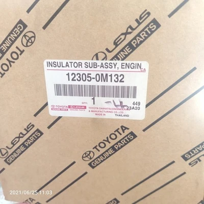 OEM Rh Engine Mounting Insulator Sub-Assy Fit For Toyota Yaris 13-16 12305-0M132 Foto 1 de 3