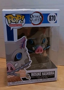 Funko Pop! Animation Inosuke Hashibira 870 DEMON SLAYER Kimetsu no Yaiba Figure - Picture 1 of 16