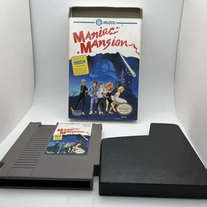 Maniac Mansion (Nintendo NES, 1990) Probado, con caja - Imagen 1 de 10