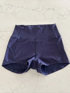 Lululemon blaue Kompressionsshorts Größe 4 Schrittlänge 1,5 Zoll - Bild 1 von 4