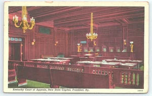 Postcard Kentucky Court of Appeals New State Capitol Frankfort Kentucky c1949 - Picture 1 of 3