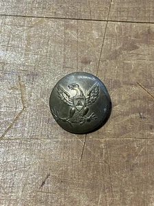 Pre-Civil War Artillery Uniform Coat Button with Eagle and A.W. Spies Backmark - Picture 1 of 3