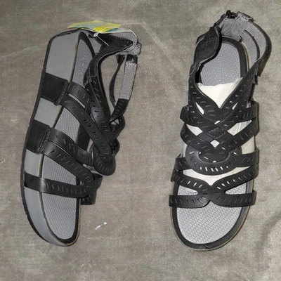 Baretraps Lorra Gladiator Sandal Womens 8.5 Black Rebound Comfort Technology - Image 1 of 4