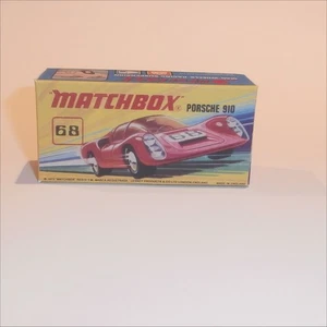 Matchbox Lesney Superfast 68 c Porsche 910 I Style Repro Box - Picture 1 of 4