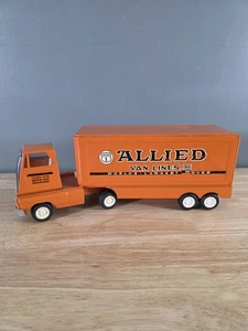 Vintage Tonka Allied Van Lines Semi Truck Tractor Trailer 16" - Picture 1 of 7