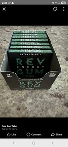 Rev Energy Sugar Free Gum SPEARMINT Extra Strength 7 PKS BB 06/25 T20 - Picture 1 of 2