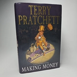 Terry Pratchett Discworld Hardback MAKING MONEY + Ltd Ed Banknotes 1st Edition 1 - Picture 1 of 12