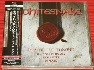 WHITESNAKE SLIP OF THE TONGUE NEW JAPAN CD+7 30TH ANNIVERSARY RMST - STEVE VAI - Picture 1 of 2