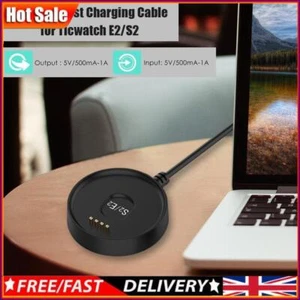 USB Smart Watch Bracelet Charger Cradle Charging Dock Cable for Ticwatch E2/S2 - Zdjęcie 1 z 8