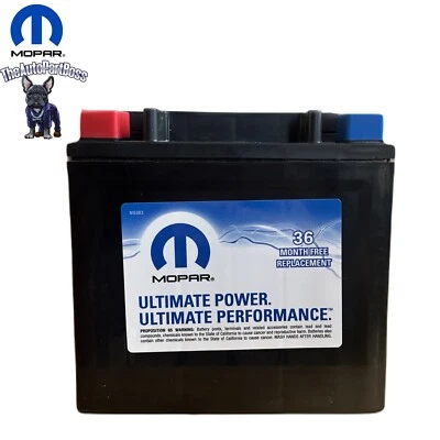 16-25 Vehicle Battery Genuine Mopar BBAUX101AB - Image 1 of 3