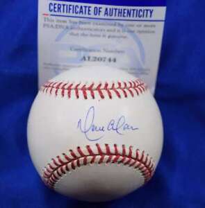 Moises Alou PSA DNA Coa Autograph Major League OML Signed Baseball