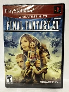 Final Fantasy XII (Sony PlayStation 2, PS2) NEW SEALED GREATEST HITS - Picture 1 of 2
