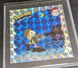 Meowth Pr10 - Team Rocket PoKemon Artbox Series 1 Silver Prism Holo Sticker 1999 - Bild 1 von 2