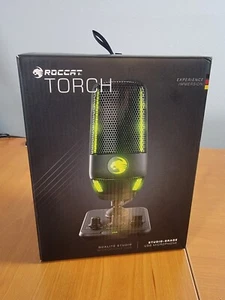 ROCCAT Torch Studio-Grade USB Microphone-RGB, Easy Controls, Great for Streaming - Picture 1 of 2
