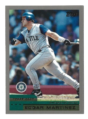 EDGAR MARTINEZ 2000 Topps Baseball # 89 Seattle Mariners HOF NM - MT - Image 1 of 2