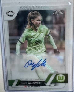 Sports Cards, Tabea Wassmuth autograph, topps uefa womens champions league