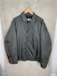 Men's Prada Nylon Art. SGV69 Mat. 642 Tg. 52 Jacket Coat XL Extra Large Green - Picture 1 of 9