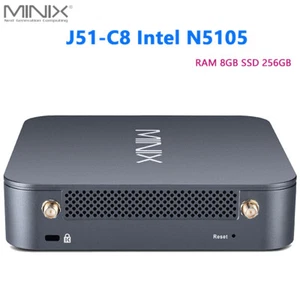 MINIX J51-C8 Intel N5105 MAX gaming pc DDR4 Windows11 pro WiFi6 4k 60Hz mini pc - Picture 1 of 8