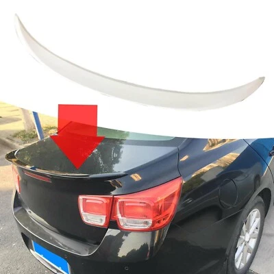 Alerón trasero alerón labio blanco apto para Chevrolet Malibu 2012-2019 2015 sedán Foto 1 de 4