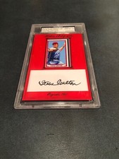 Steve Carlton 91/100 2014 Historic Autographs Original 1941 MINI AUTO  GEM MT I0