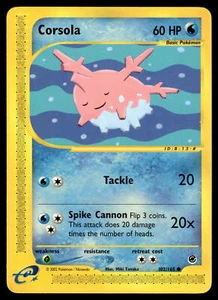 Corsola #102/165 Expedition Pokemon Near Mint or Better - Picture 1 of 2