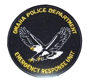 OMAHA – SWAT-EMERGENCY RESPONSE UNIT - NEBRASKA Police Patch SUBDUED - Picture 1 of 1
