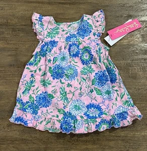 NWT Lilly Pulitzer Cecily Infant Dress Rumor Has It Sz 12-18 Months 2Piece FrShp - Picture 1 of 10