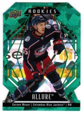 22/23 2022 UPPER DECK ALLURE BASE/ROOKIES GREEN RAINBOW CARDS 1-150 U-Pick List