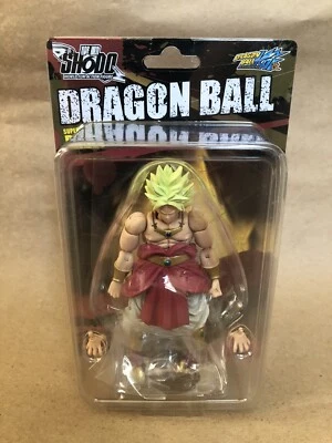 Figura de acción Dragon Ball Z Super Saiyan Broly Anime Bandai Shodo nueva Foto 1 de 2