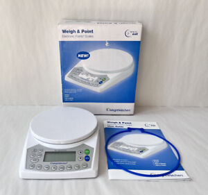 Weight Watchers Weigh & Point Electronic Points Scales Boxed With Instructions
