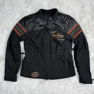 Damen Harley Davidson H-D Triple Vent System Worden Reitjacke Größe S Petite - Bild 1 von 20