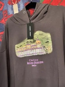 Sudadera con Capucha Negra Hombre Mujer Talla 3XL CHATEUA MONACO 500 GSM NUEVA - Imagen 1 de 7