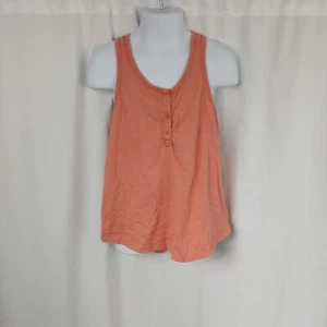 Oshkosh Bgosh Sleeveless Lace Racer Back Tank Top  Coral Girls Sz 7 - Picture 1 of 11